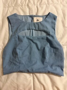 Y/Project Sky Blue Cutout Camisole
